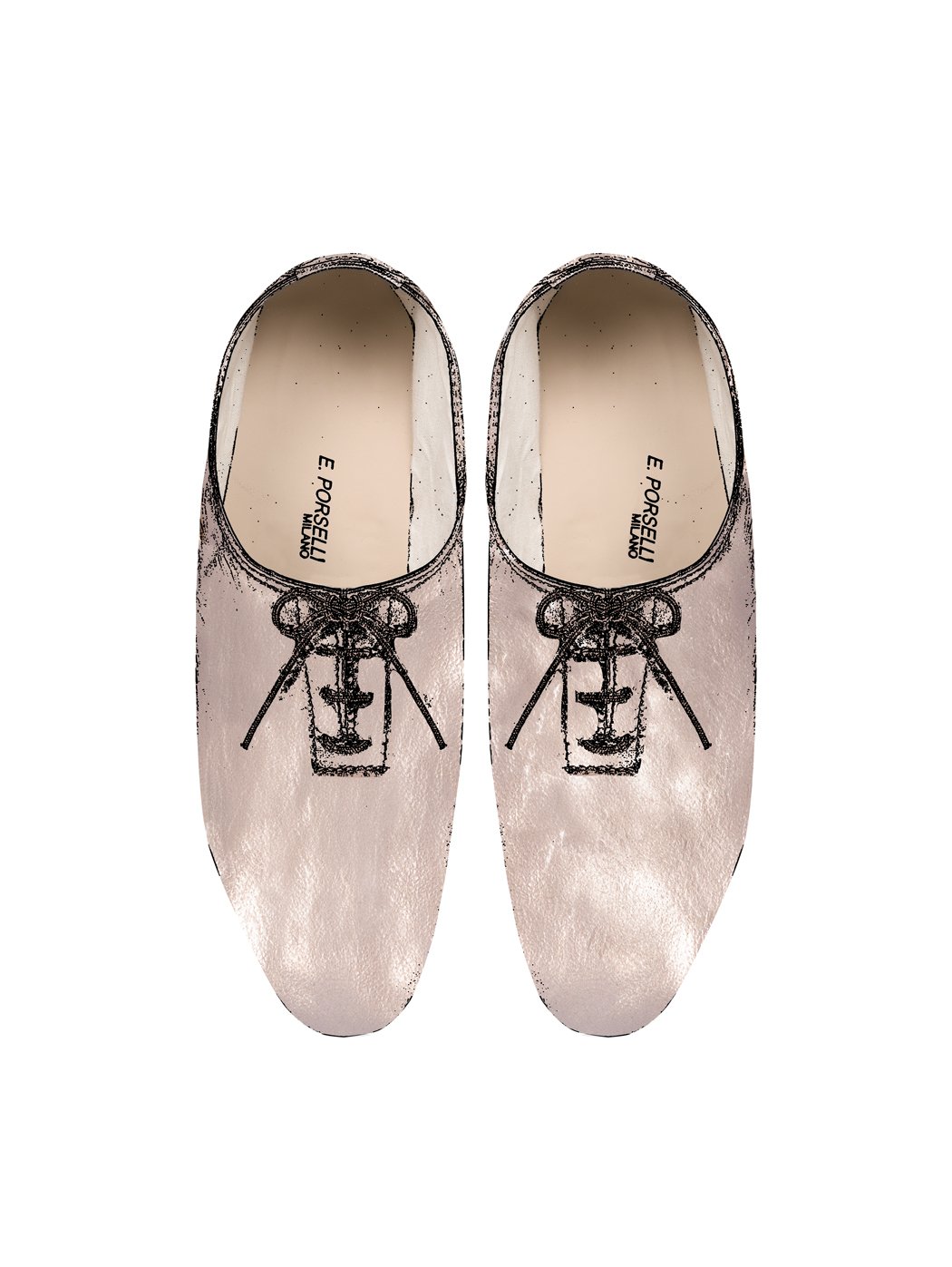 Jazz Dance Ballet Flat Shoes Bronze 36-Bronze Metallic