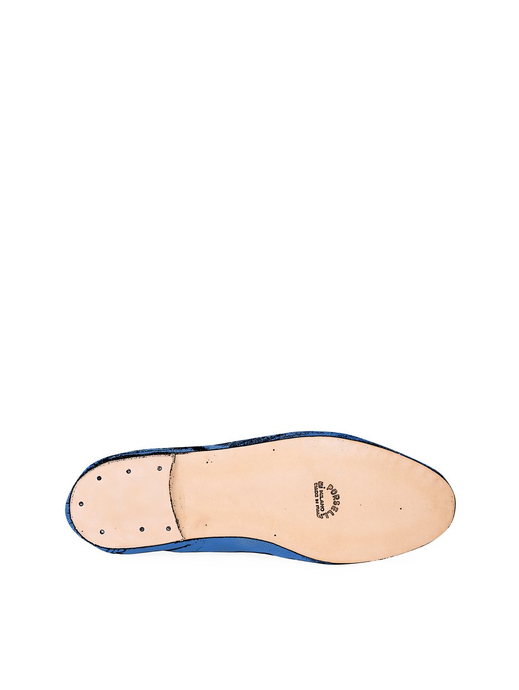 Jazz Dance Ballet Flat Shoes Blue 38-Blue