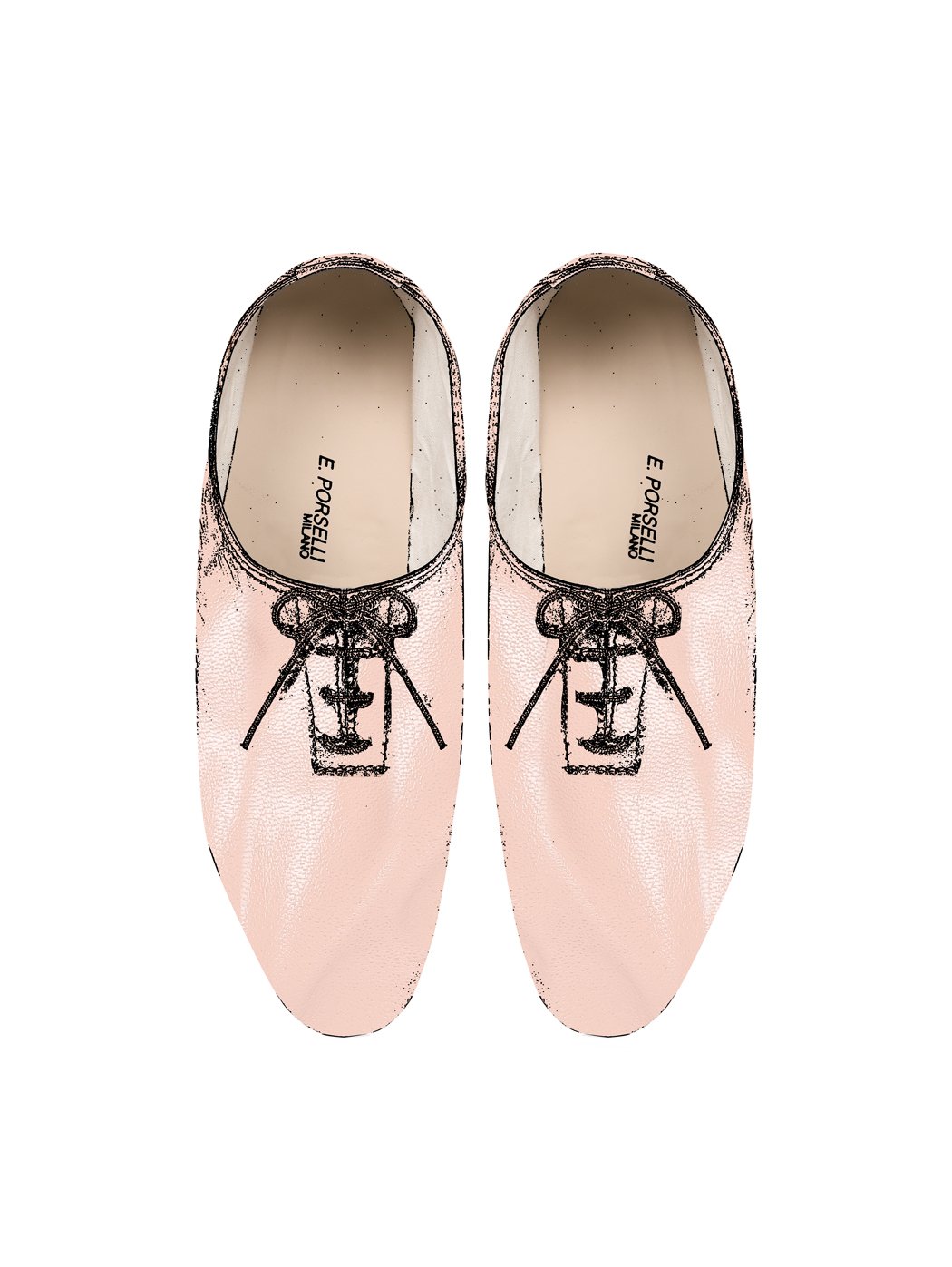 Jazz Dance Ballet Flat Shoes Nude 42-Nude