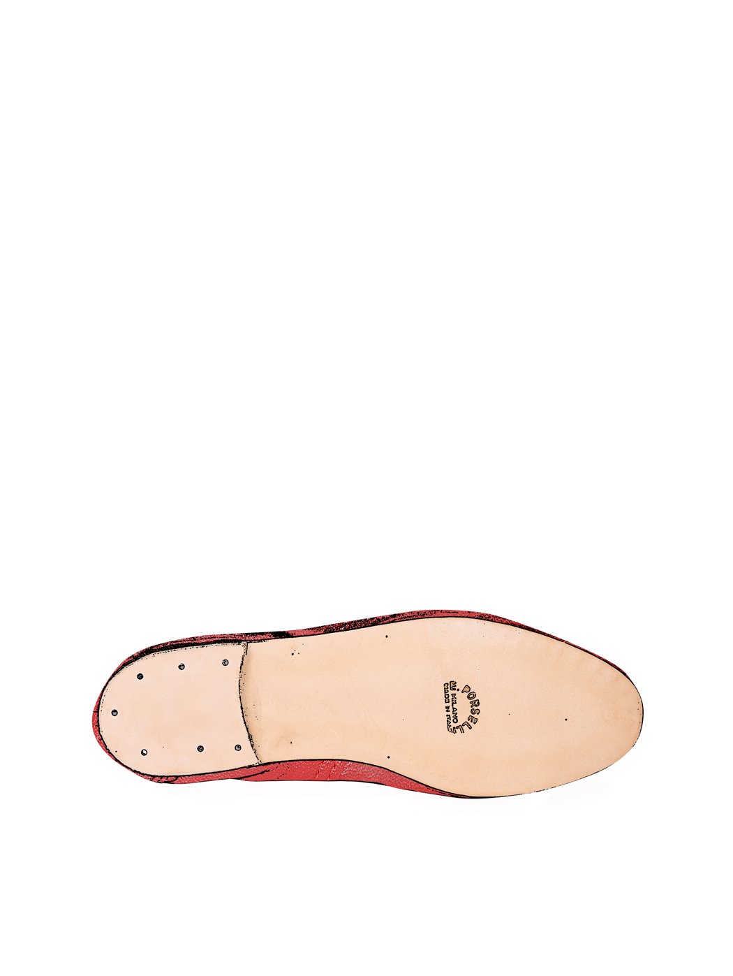 Jazz Dance Ballet Flat Shoes Red 45-Red