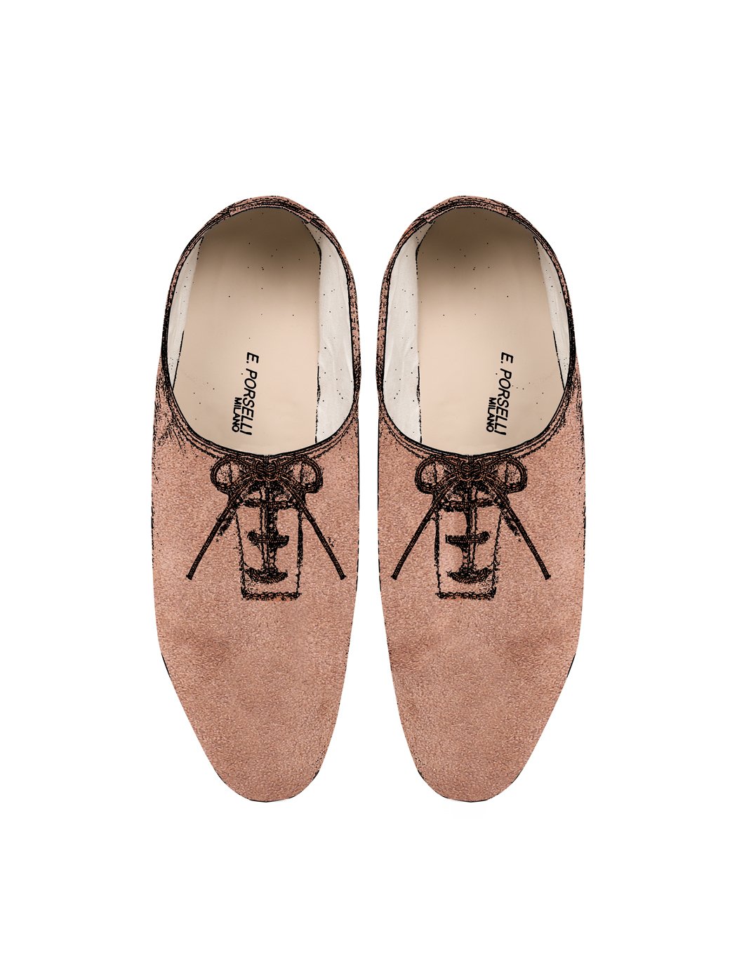 Jazz Dance Ballet Flat Shoes Brown Suede C11-Brown (Suede)