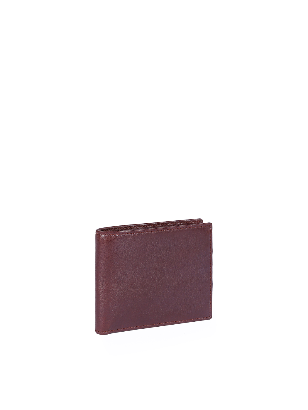 Slim Smooth Leather USD Bilfold Card Wallet Burgundy